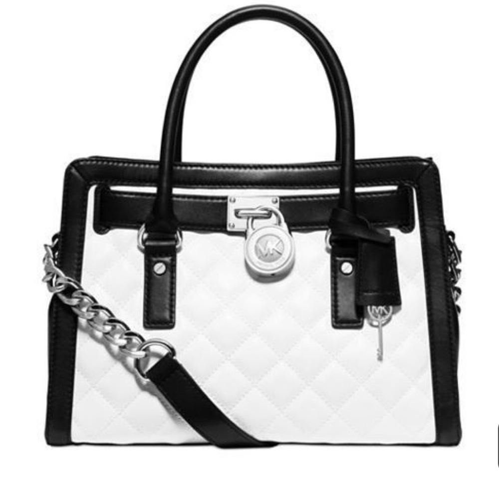 Michael Kors Hamilton Quilted East West Leather